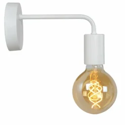 Lampes Vintages & Rétros-Luminaires Lucide Applique murale Lucide SCOTT Blanc, 1 lumière