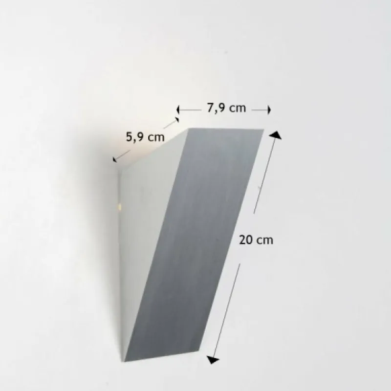 Luminaires Lucide Applique murale Lucide Senso Aluminium, 1 lumière* Appliques