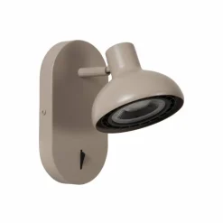 Luminaires Lucide Applique murale Lucide SENSAS Beige, 1 lumière* Spots Et Projecteurs