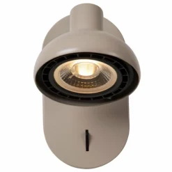 Luminaires Lucide Applique murale Lucide SENSAS Beige, 1 lumière* Spots Et Projecteurs