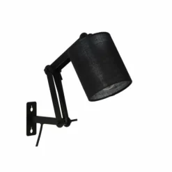 Lampes En Tissu-Luminaires Lucide Applique murale Lucide TAMPA Noir, 1 lumière