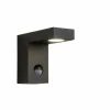 Luminaires Lucide Applique murale Lucide TEXAS-IR LED Noir, 1 lumière