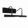 Luminaires Lucide Applique murale Lucide VINZ Noir, 2 lumières* Appliques