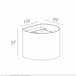 Luminaires Scandinaves-Luminaires Lucide Applique murale Lucide XIO Blanc, 1 lumière