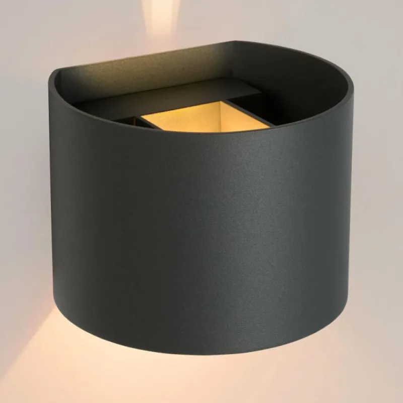 Luminaires Scandinaves-Luminaires Lucide Applique murale Lucide XIO Gris, 1 lumière
