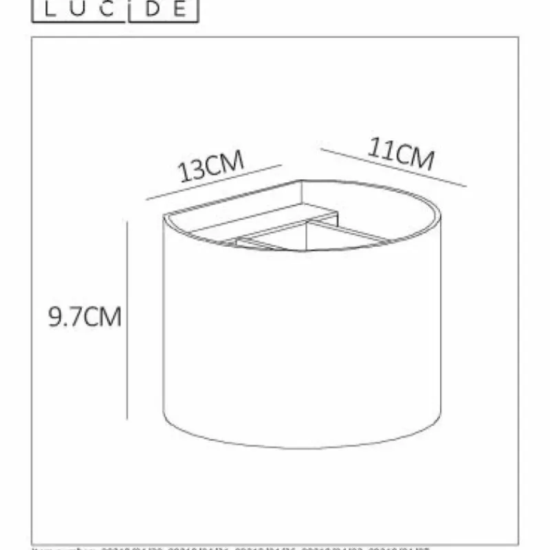 Lampes Dorées-Luminaires Lucide Applique murale Lucide XIO Or, 1 lumière