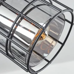 Suspension Verre Fumé-hofstein Applique murale Lungernsee Noir, 1 lumière