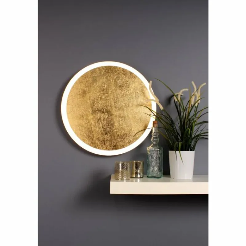 Lampes Dorées-Luminaires Lutec Applique murale Lutec MOON Or, 1 lumière