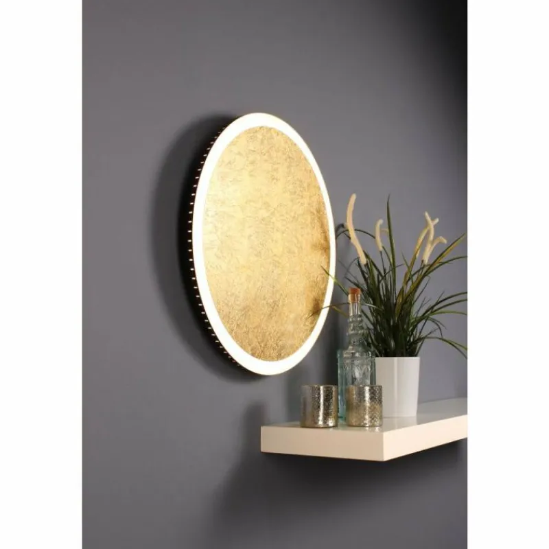 Lampes Dorées-Luminaires Lutec Applique murale Lutec MOON Or, 1 lumière