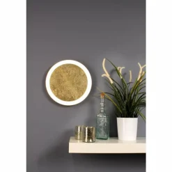 Lampes Dorées-Luminaires Lutec Applique murale Lutec MOON Or, 1 lumière