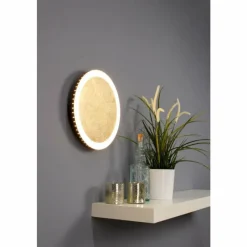 Lampes Dorées-Luminaires Lutec Applique murale Lutec MOON Or, 1 lumière