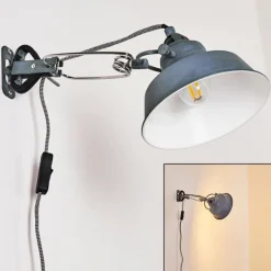 hofstein Applique murale Luven Gris, 1 lumière* Appliques