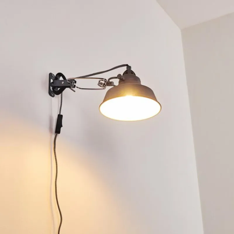 hofstein Applique murale Luven Gris, 1 lumière* Appliques