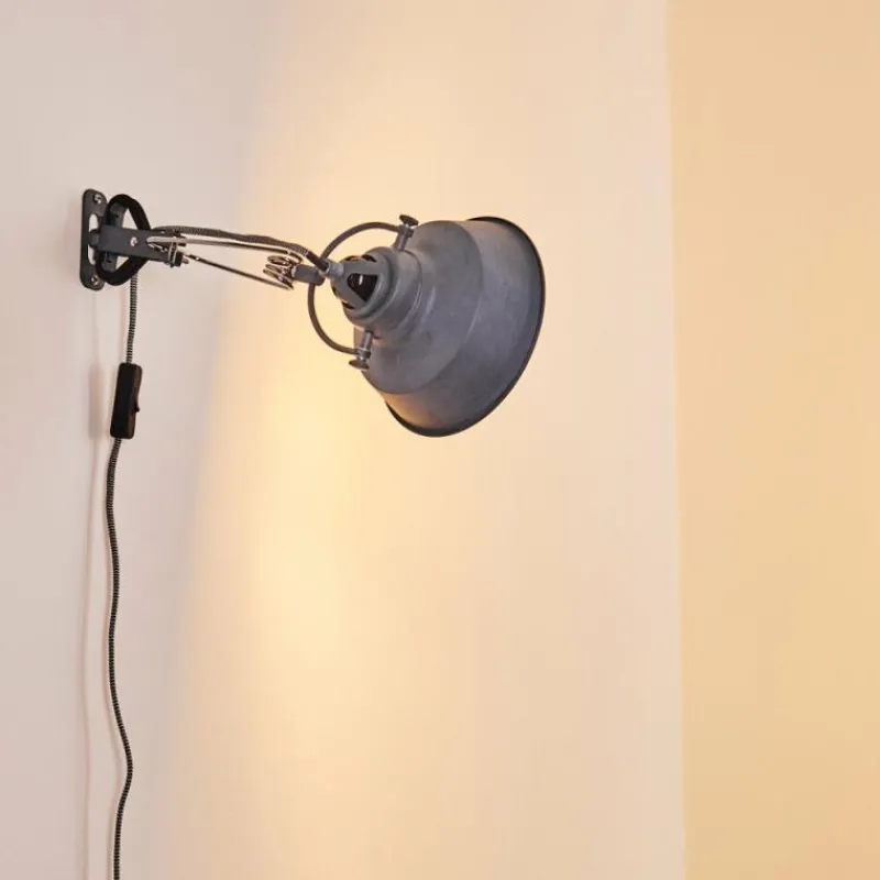 hofstein Applique murale Luven Gris, 1 lumière* Appliques