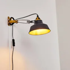 Lampes Dorées-hofstein Applique murale Luven Or, 1 lumière