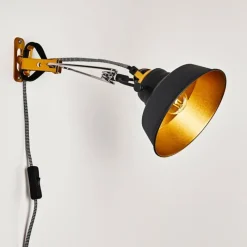 Lampes Dorées-hofstein Applique murale Luven Or, 1 lumière