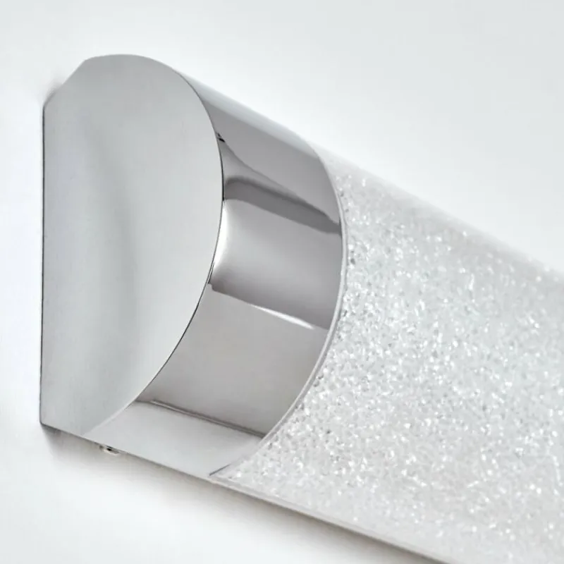 hofstein Applique murale Macaje LED Chrome, Transparent, 1 lumière