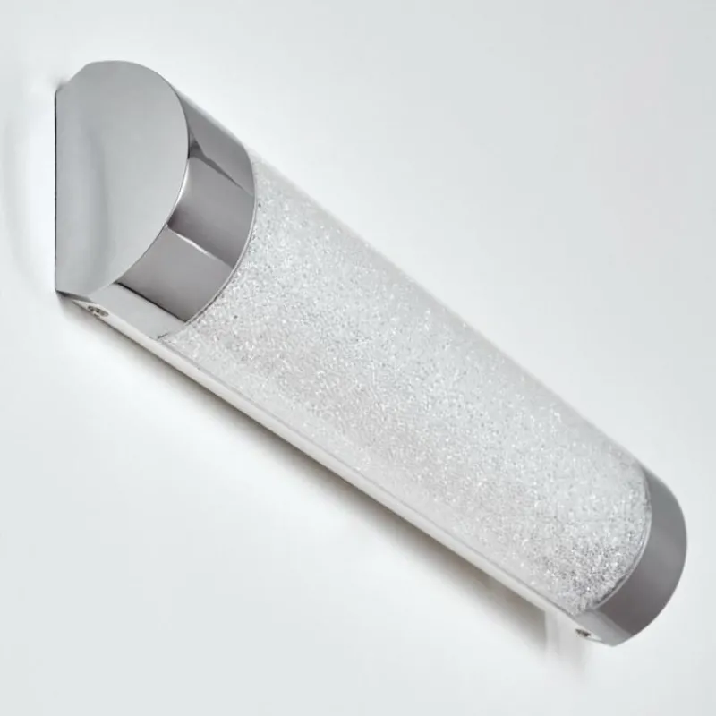 hofstein Applique murale Macaje LED Chrome, Transparent, 1 lumière