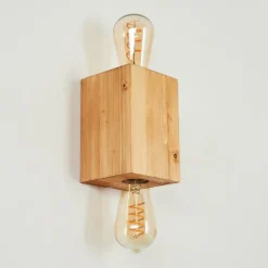 Lampes Vintages & Rétros-hofstein Applique murale Makadade Écru, 2 lumières