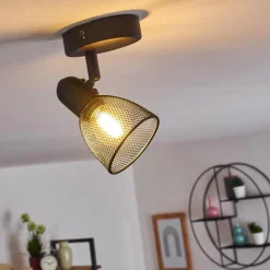 hofstein Applique murale Malawi Noir, 1 lumière