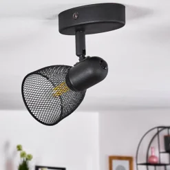 hofstein Applique murale Malawi Noir, 1 lumière