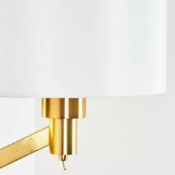 Lampes En Tissu-hofstein Applique murale Manhenha Laiton, 1 lumière