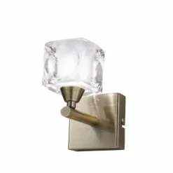 Luminaires Mantra Applique murale Mantra CUADRAX Laiton, 1 lumière