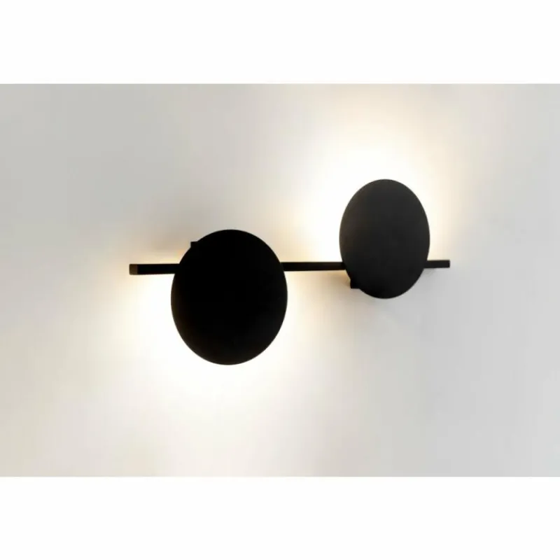 Luminaires Mantra Applique murale Mantra ERIS LED Noir, 1 lumière* Appliques