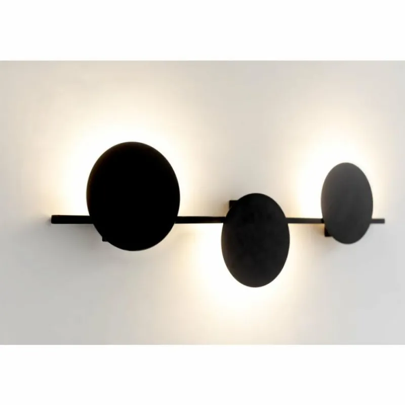 Luminaires Mantra Applique murale Mantra ERIS LED Noir, 1 lumière* Appliques