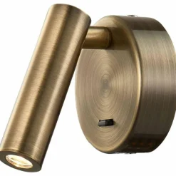 Luminaires Mantra Applique murale Mantra PREA LED Brun, 1 lumière* Éclairage Led