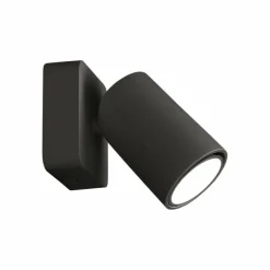 Luminaires Mantra Applique murale Mantra SAL BLACK Noir, 1 lumière* Spots Et Projecteurs