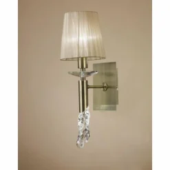 Luminaires Mantra Applique murale Mantra TIFFANY Brun, 1 lumière