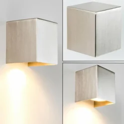 Lampe Turque-hofstein Applique murale Matera Nickel mat, 1 lumière