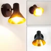 Lampes Dorées-hofstein Applique murale Mavas Noir, 1 lumière