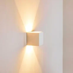 hofstein Applique murale Mazara Blanc, 1 lumière