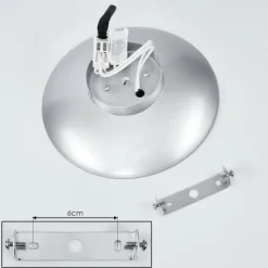 hofstein Applique murale Merlo LED Argenté, 1 lumière