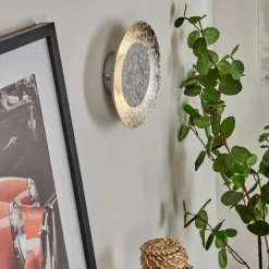 hofstein Applique murale Merlo LED Argenté, 1 lumière