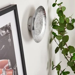 hofstein Applique murale Merlo LED Argenté, 1 lumière