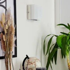 hofstein Applique murale Metaghan LED Chrome, 1 lumière