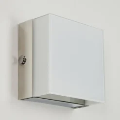 hofstein Applique murale Metaghan LED Chrome, 1 lumière