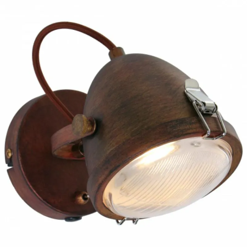 Luminaires Steinhauer Applique murale MEXLITE Brun, 1 lumière* Appliques