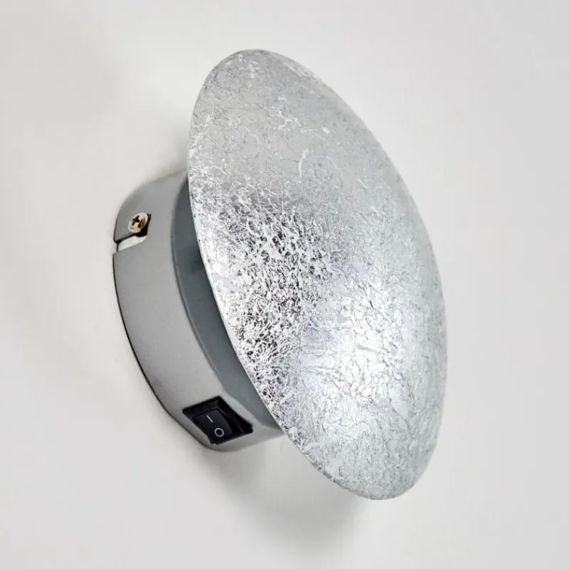 Lampe Turque-hofstein Applique murale Mezia Argenté, 1 lumière