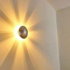 Lampe Turque-hofstein Applique murale Mezia Argenté, 1 lumière