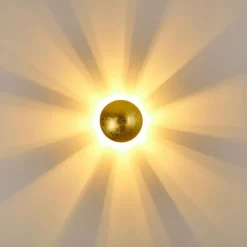 Lampe Turque-hofstein Applique murale Mezia Or, 1 lumière