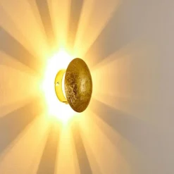 Lampe Turque-hofstein Applique murale Mezia Or, 1 lumière