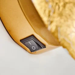 Lampe Turque-hofstein Applique murale Mezia Or, 1 lumière