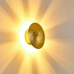 Lampe Turque-hofstein Applique murale Mezia Or, 1 lumière