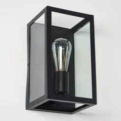 hofstein Applique murale Moatize Noir, 1 lumière