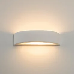 hofstein Applique murale Montefalco Blanc, 1 lumière