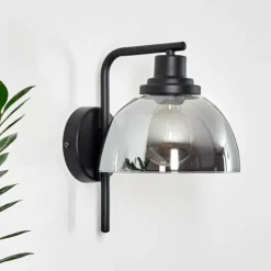 hofstein Applique murale Morzine Noir, 1 lumière